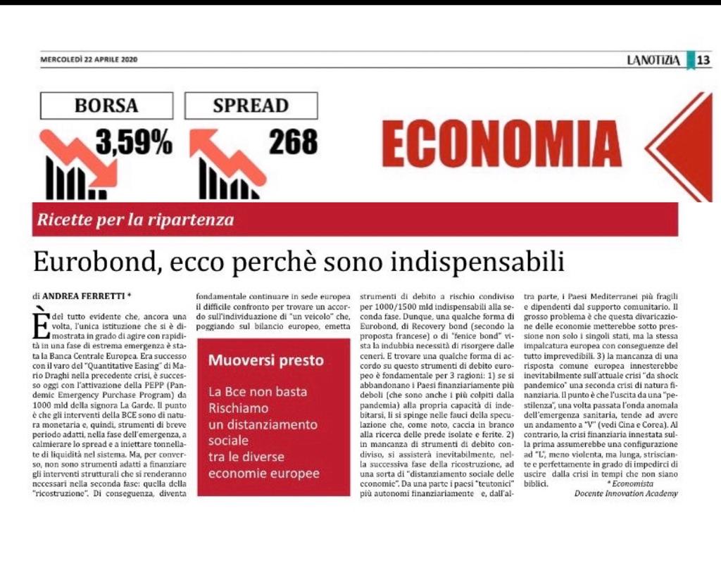 Economia immunodepressa. Ecco perché in Italia il Coronavirus può fare più male