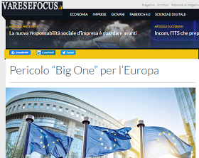 Pericolo Big One per l'Europa