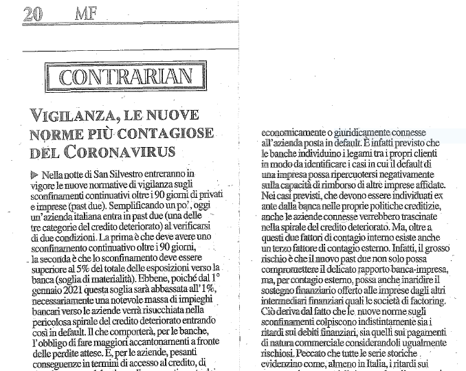 Vigilanza, le nuove norme più contagiose del Coronavirus