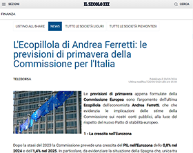 Le previsioni di primavera della Commissione per l'Italia