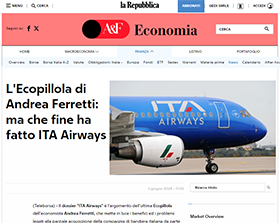 Ma che fine ha fatto ITA Airways?