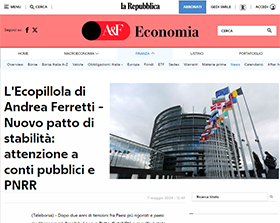 Nuovo patto di stabilità: attenzione a conti pubblici e PNRR