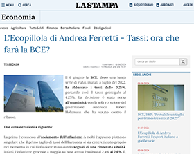 Tassi: ora che farà la BCE?